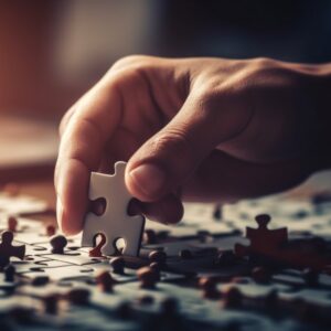 Teamwork and strategy lead to business success generated by AI Teamwork and strategy lead to business success generated by artificial intelligence